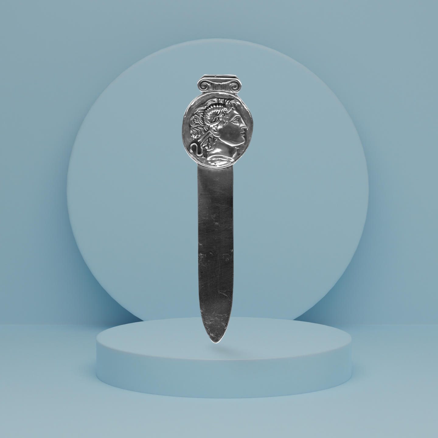 Alexander the Great Letter Opener in Sterling Silver (PC-04)