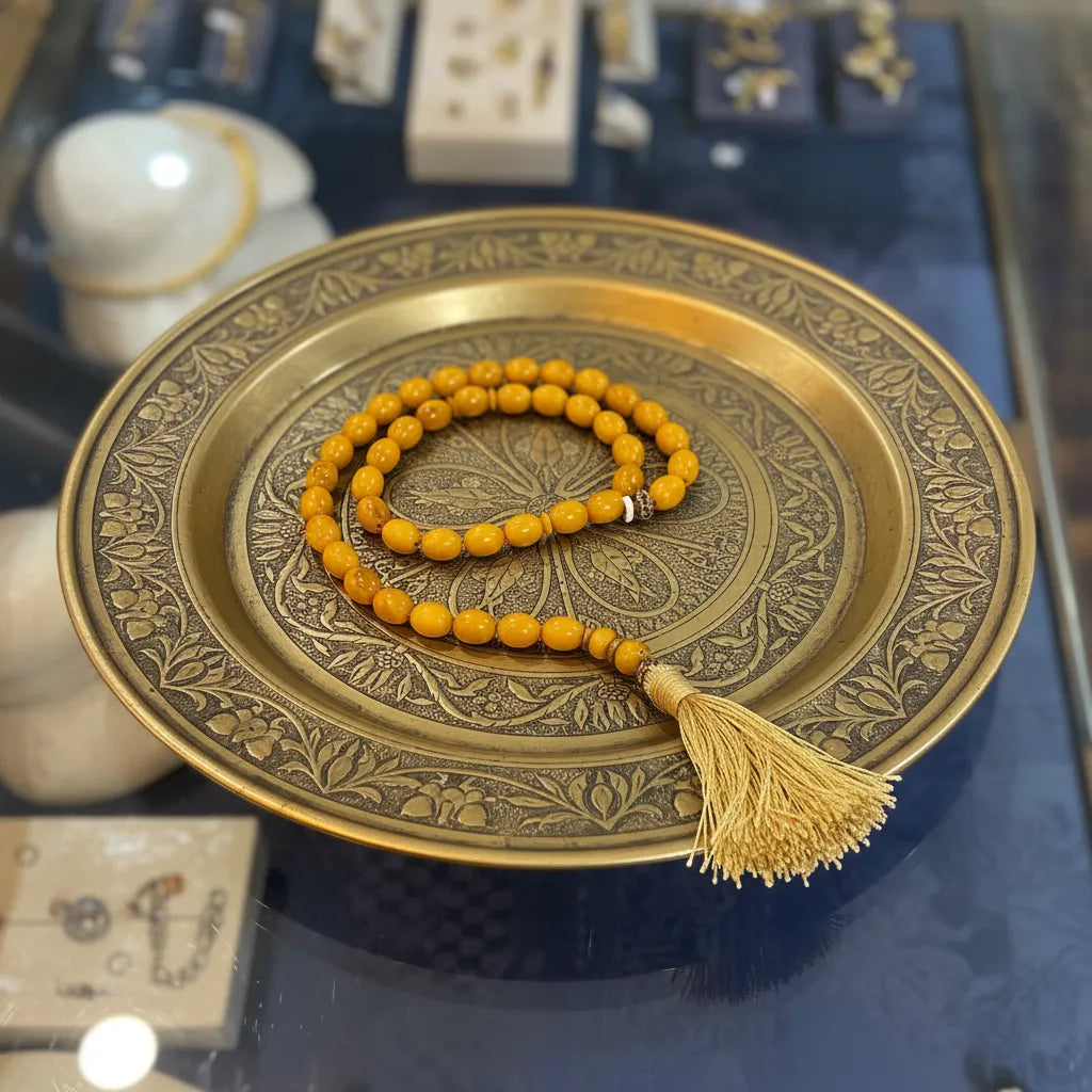 Authentic Mastic Amber Komboloi (ROS-19)