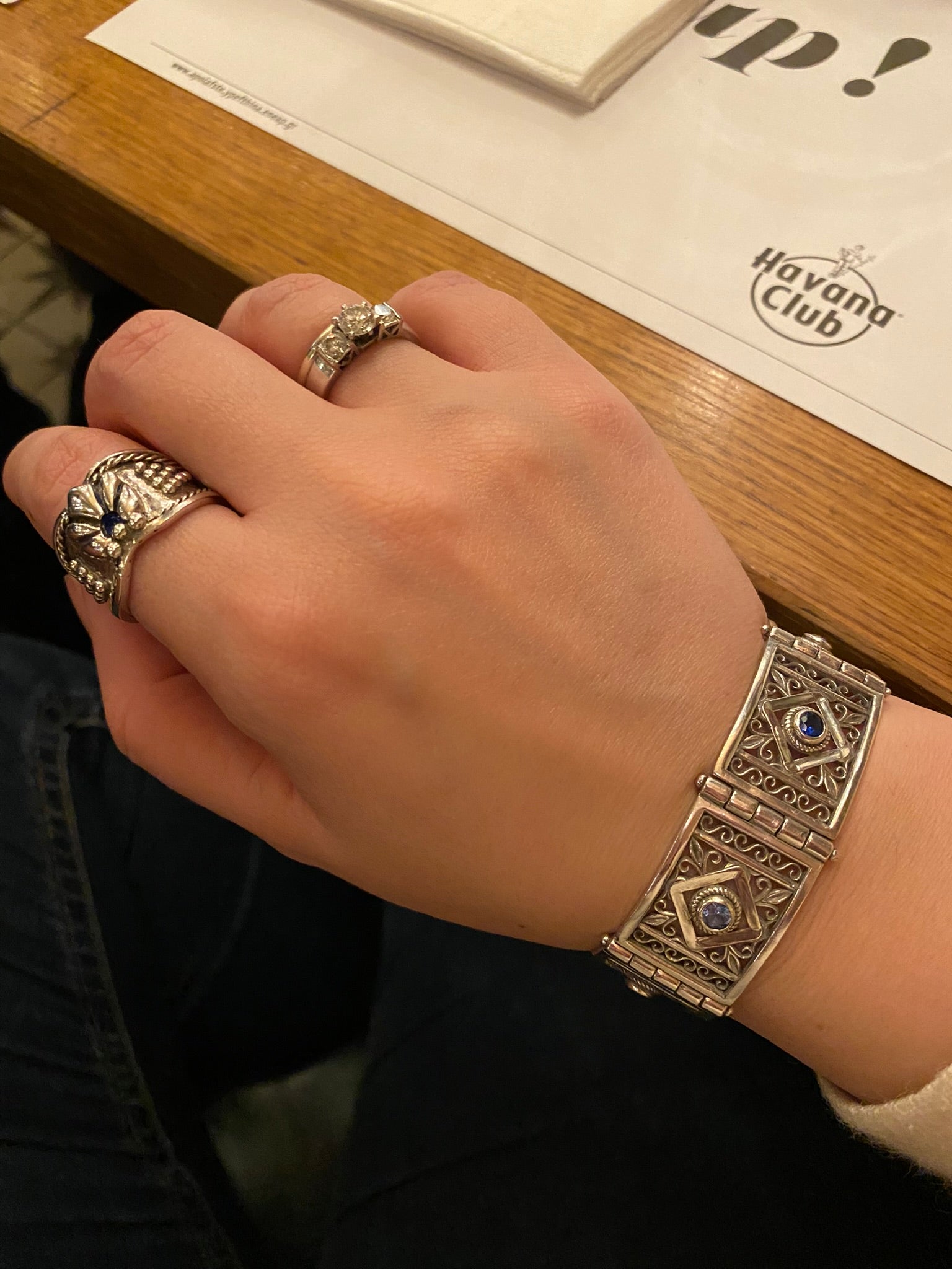 Byzantine Bracelet in Sterling Silver (B-31)