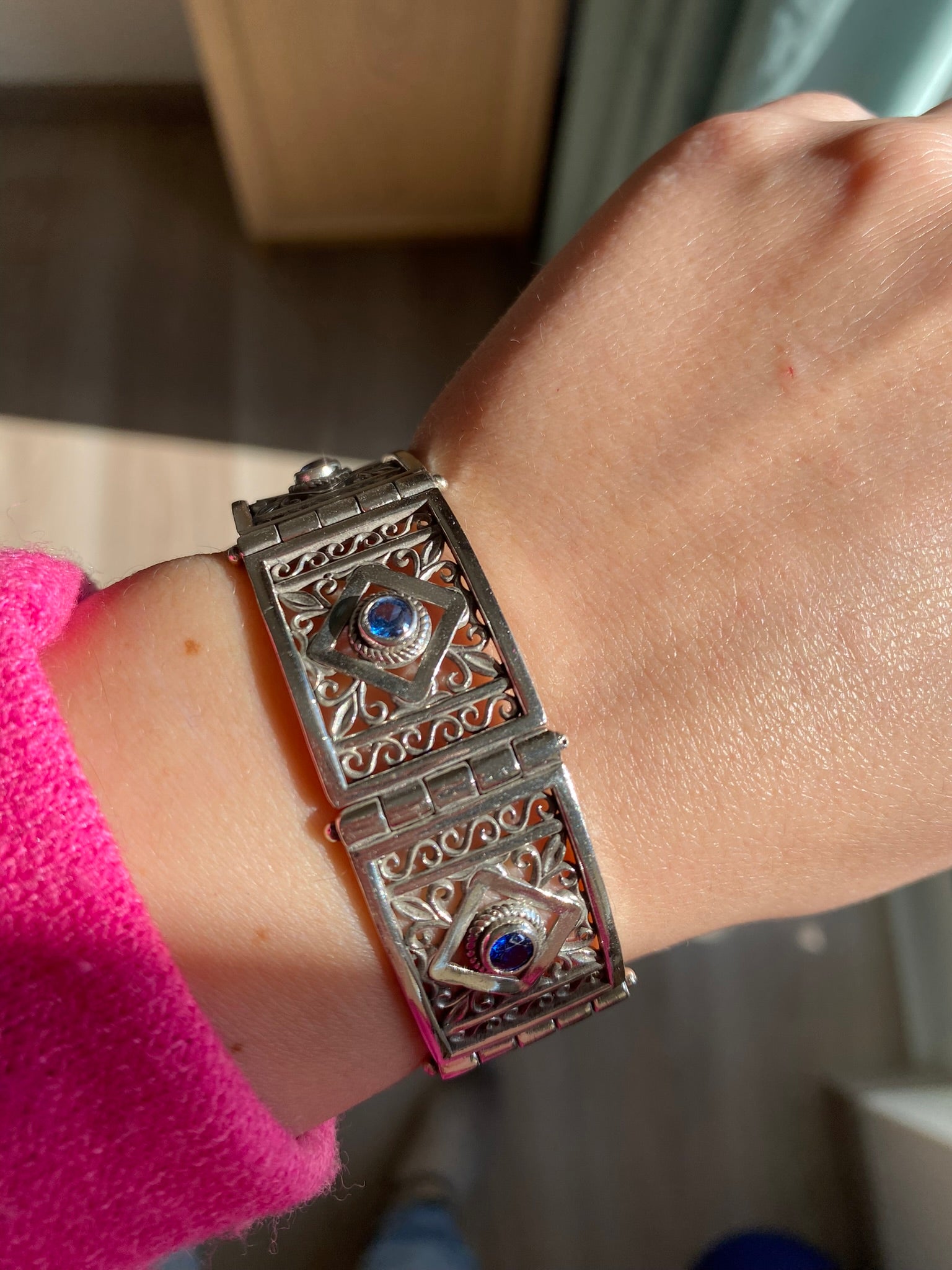 Byzantine Bracelet in Sterling Silver (B-31)