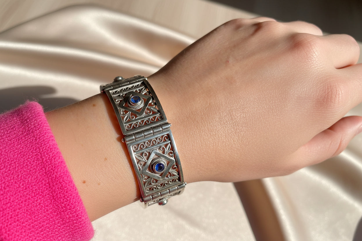 Byzantine Bracelet in Sterling Silver (B-31)