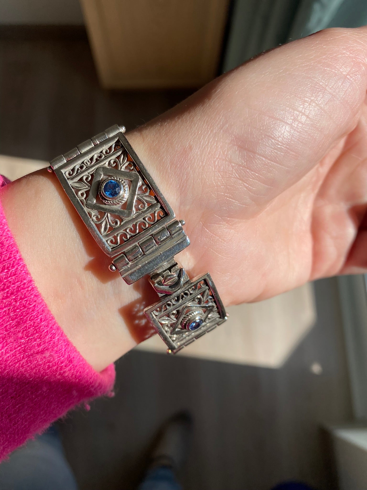 Byzantine Bracelet in Sterling Silver (B-31)