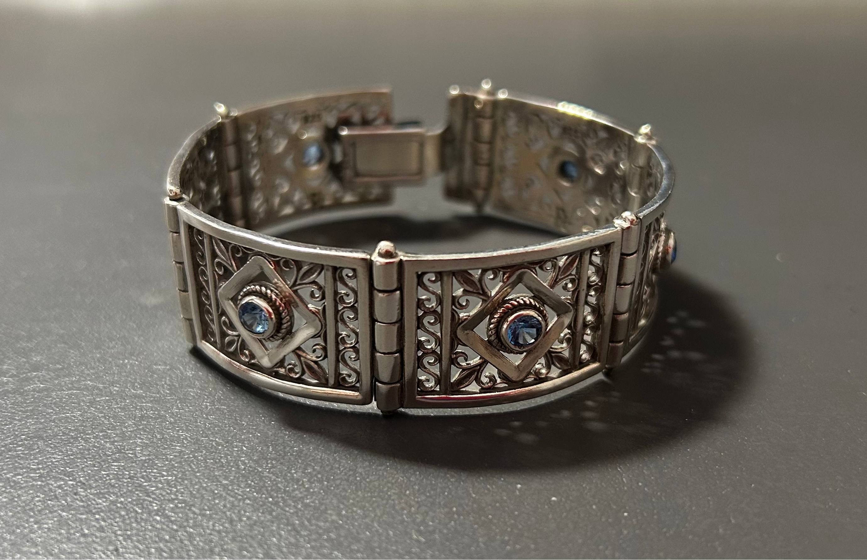 Byzantine Bracelet in Sterling Silver (B-31)
