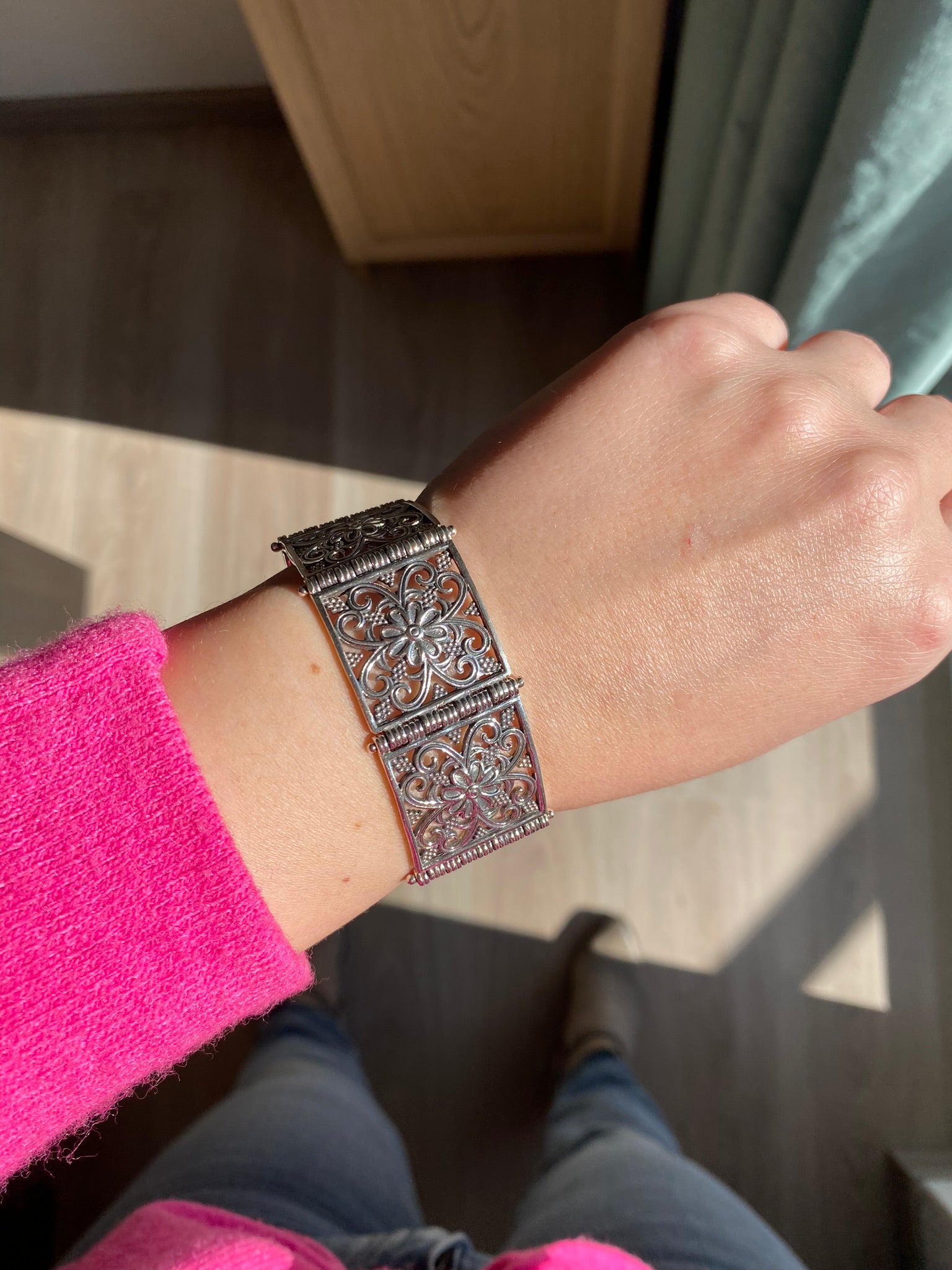 Byzantine Bracelet in Sterling Silver (B-32)