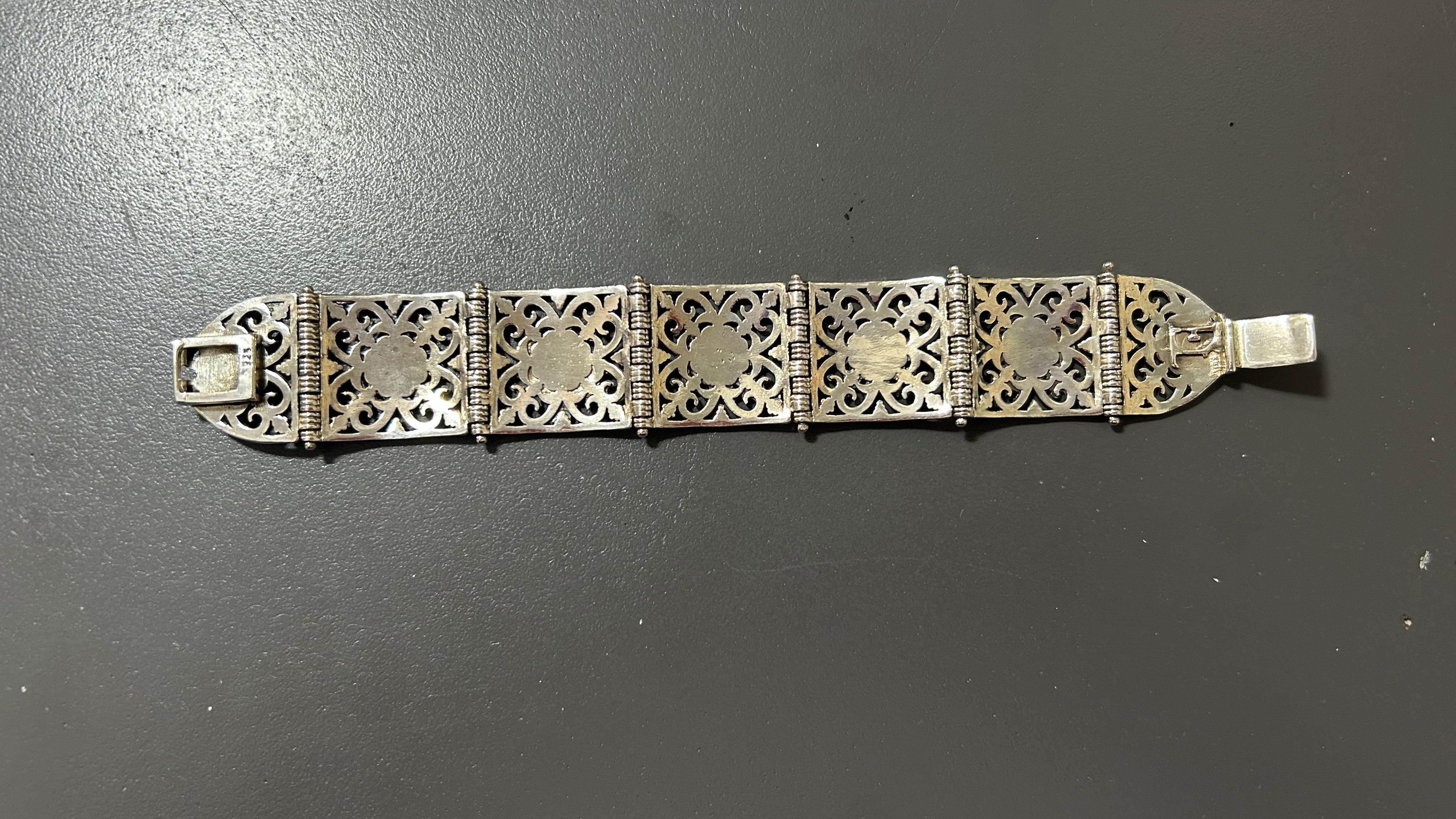Byzantine Bracelet in Sterling Silver (B-32)