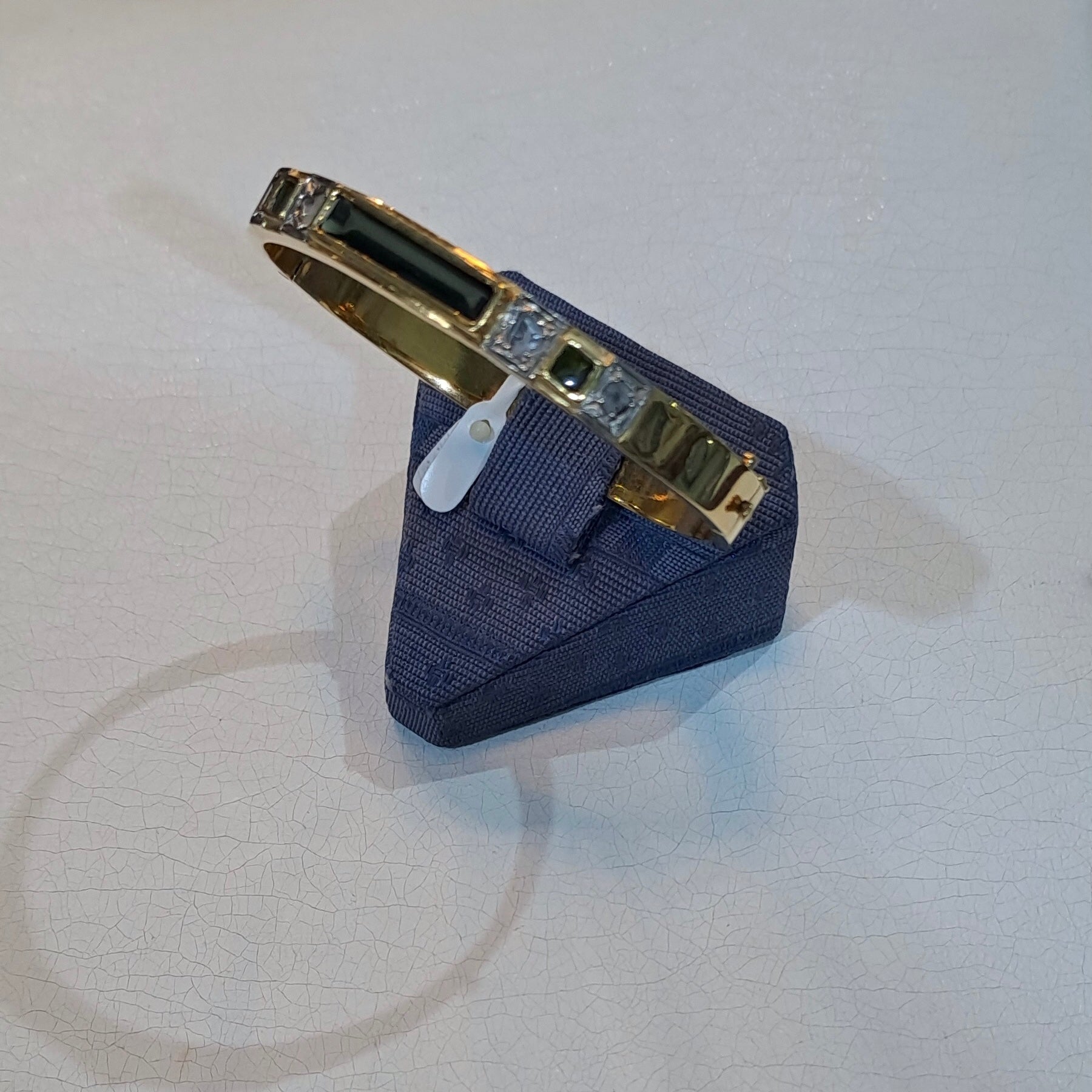 Bracelet in 18k gold with Green Tourmaline (Verdelite) and diamonds (C-03) - Dinos-Virginia