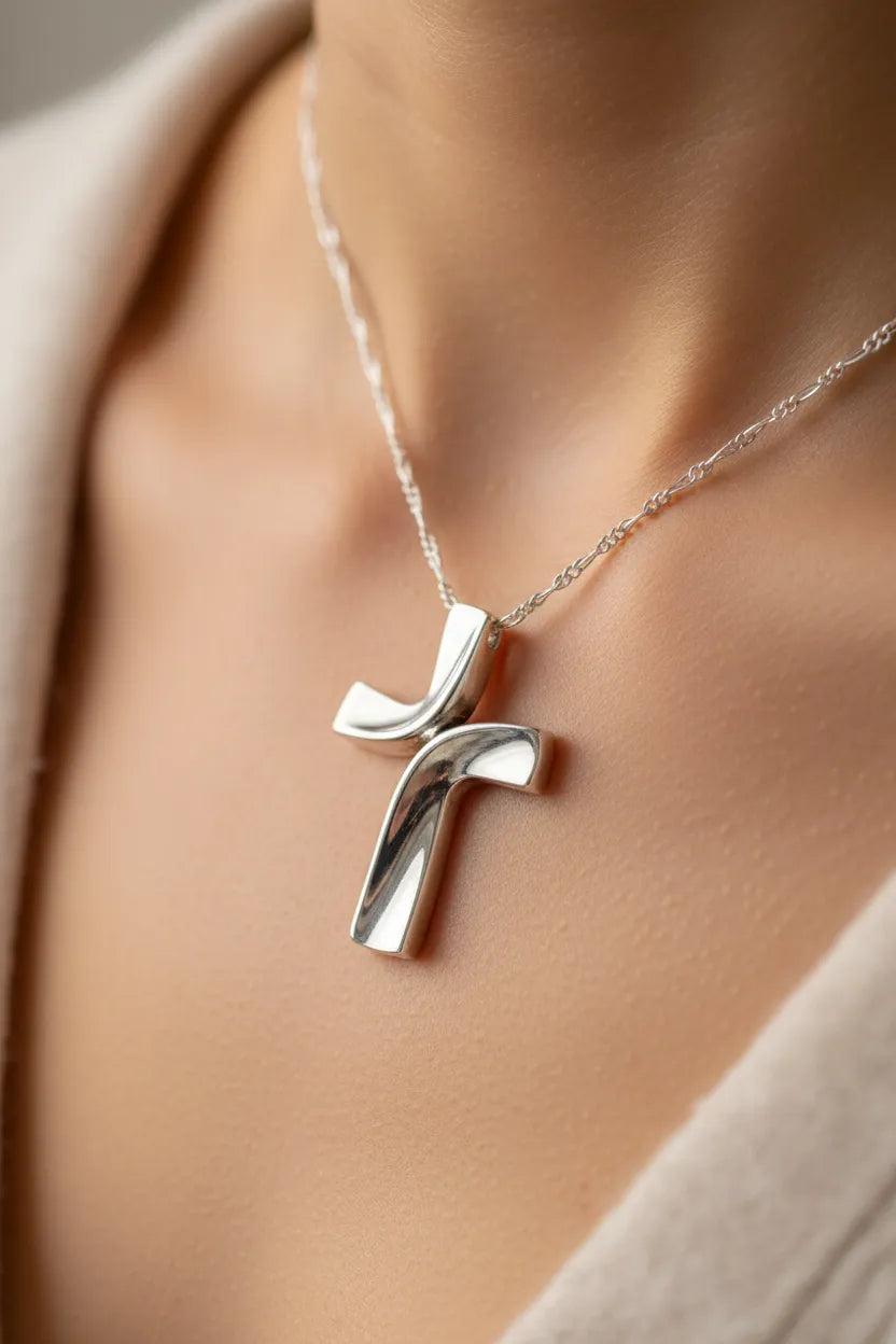Christening Cross 925 Sterling Silver (STS-07)