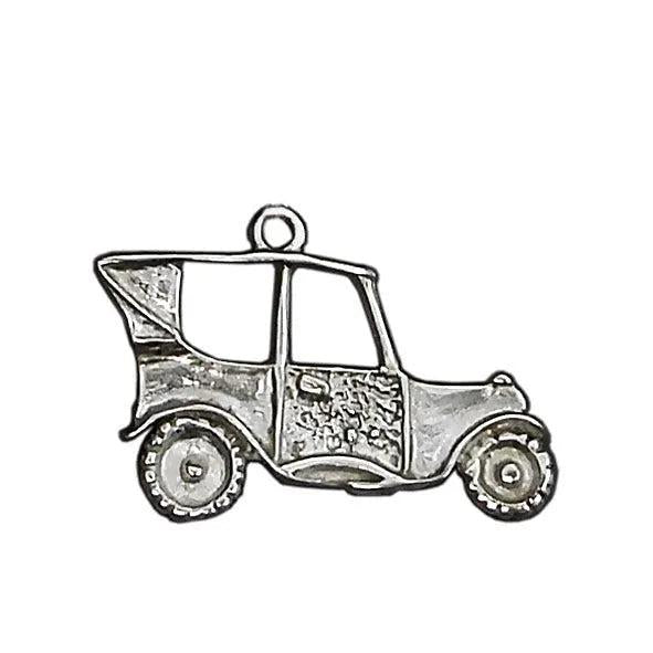 Christmas Decoration, Miniature Train Charm on plexiglass, silver charm with bronze leaves, home decor, gift idea, christening favor (PX-11)