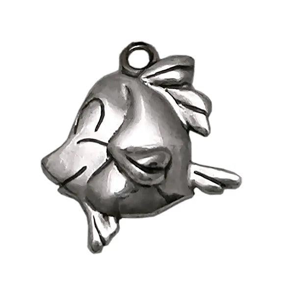 Christmas Decoration, Miniature Train Charm on plexiglass, silver charm with bronze leaves, home decor, gift idea, christening favor (PX-11)