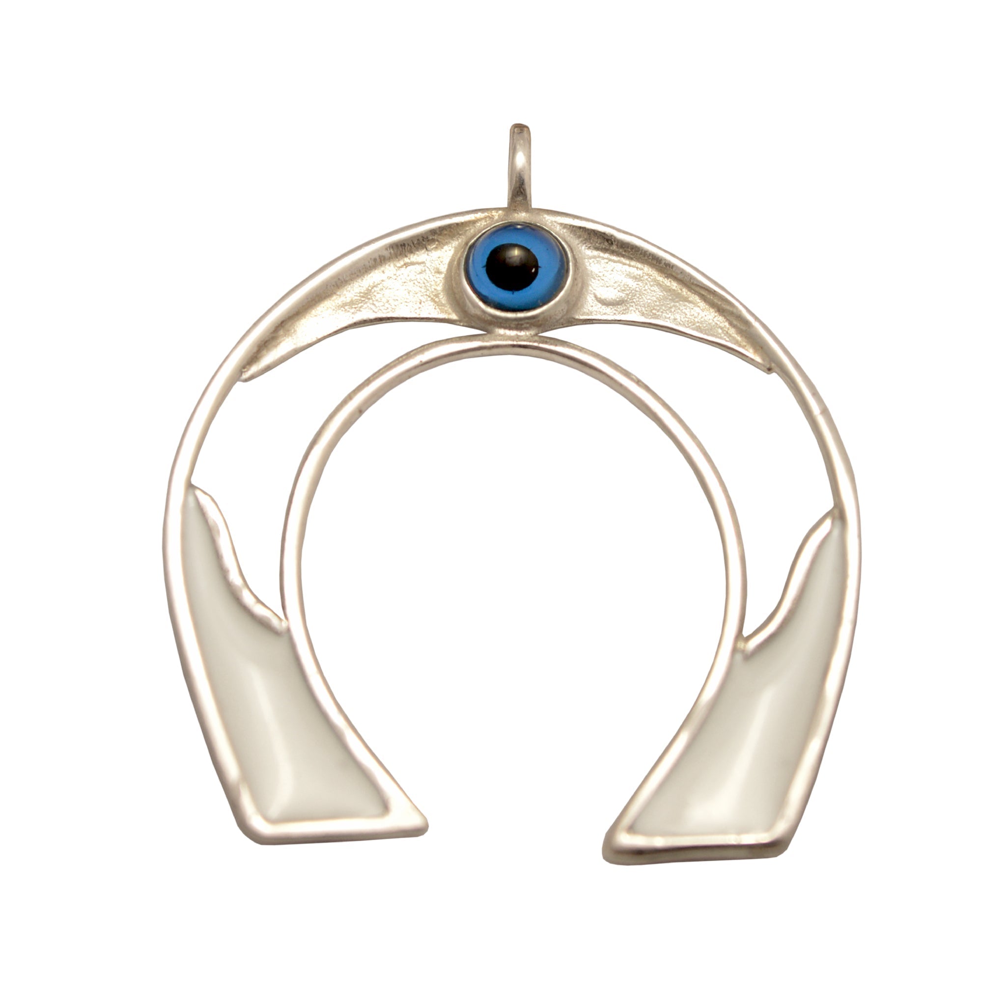 Christmas Decoration, Good Luck Petal Charm on plexiglass, silver charm with bronze leaves, home decor, gift idea, charm favor (PX-07)