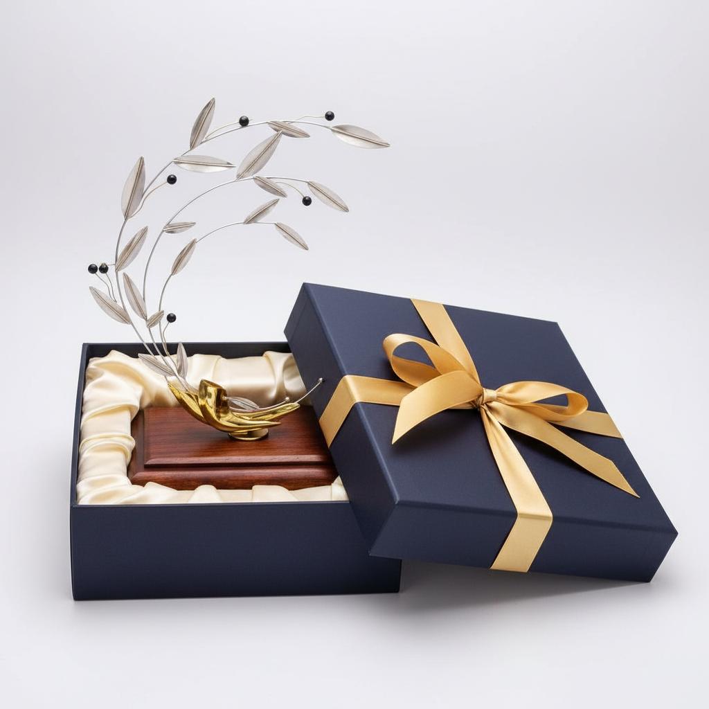 Greek Sterling Silver Olive leaf Wreath (A-82)