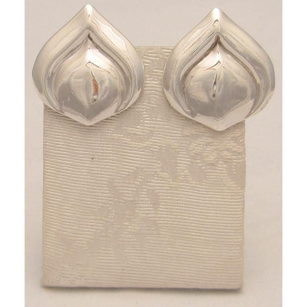 Greek Teardrop earrings in Sterling Silver (GT-04) - ELEFTHERIOU EL