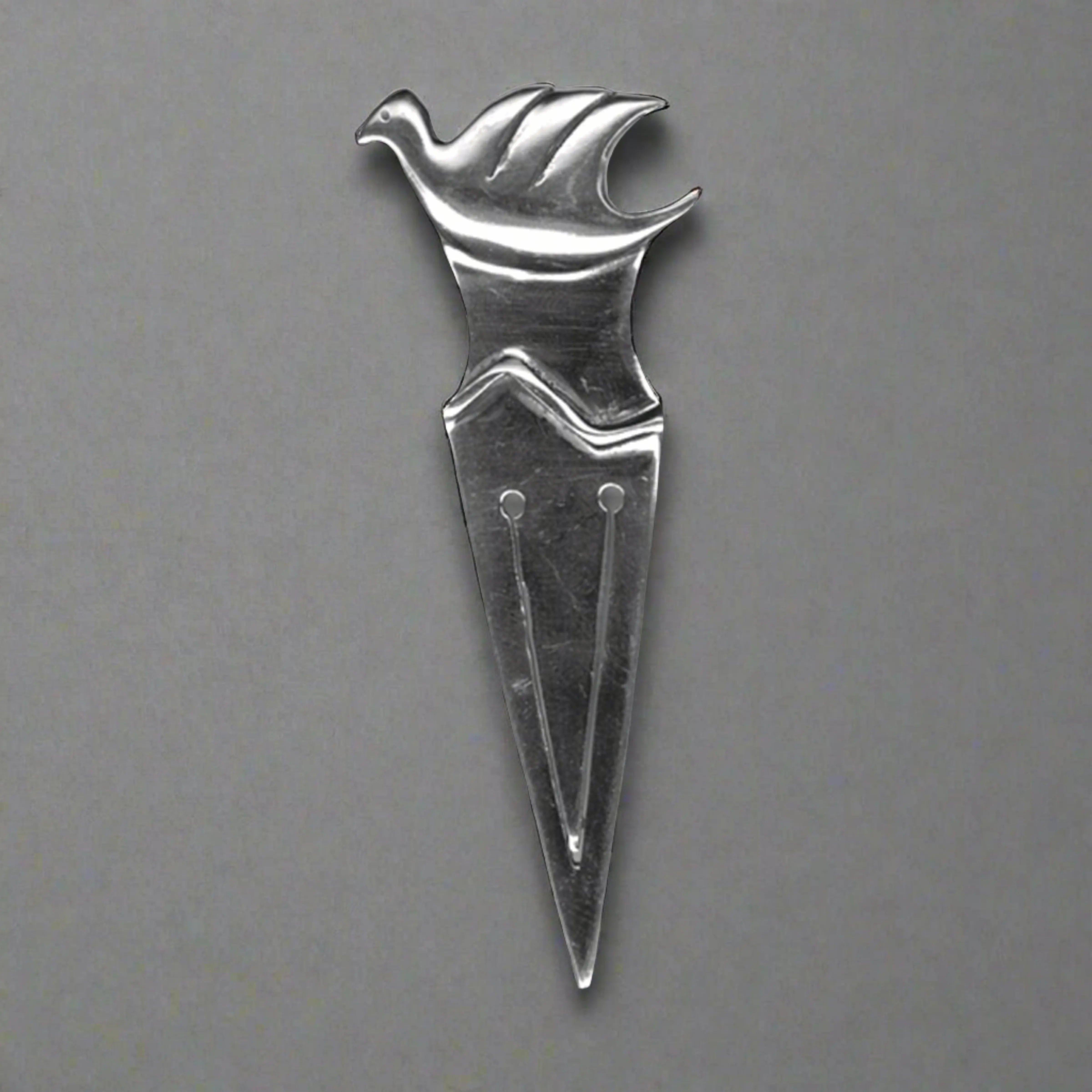 Greek Traditional Bird Bookmark in Sterling Silver (PH-15)