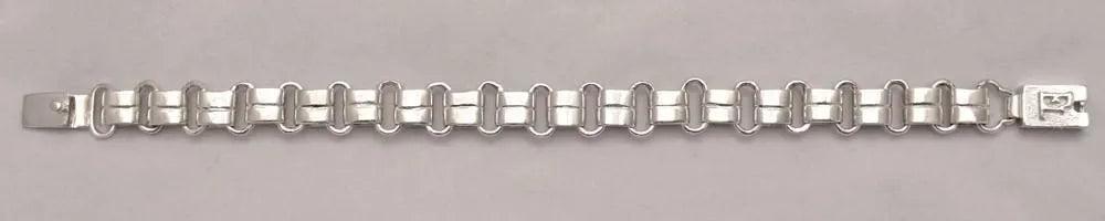 Handmade Sterling Silver Greek Bracelet | Timeless Design, Quality Craftsmanship (B-130)