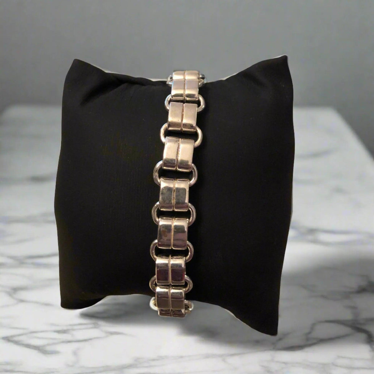 Handmade Sterling Silver Greek Bracelet | Timeless Design, Quality Craftsmanship (B-130)