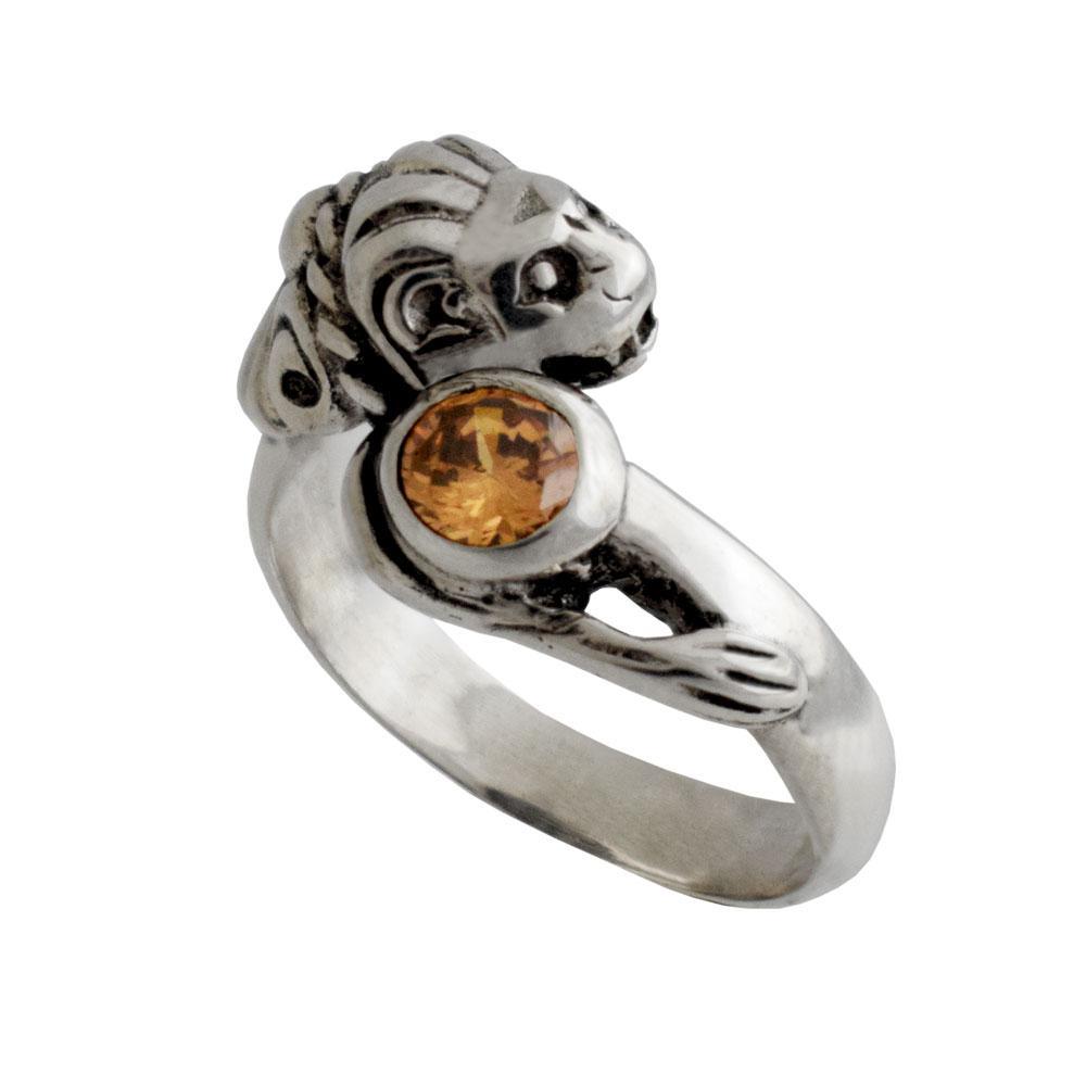 Lion Head Ring, Ancient Greek Ring, Sterling Silver Ring, womens gift, handmade ring, womens jewelry - ELEFTHERIOU EL