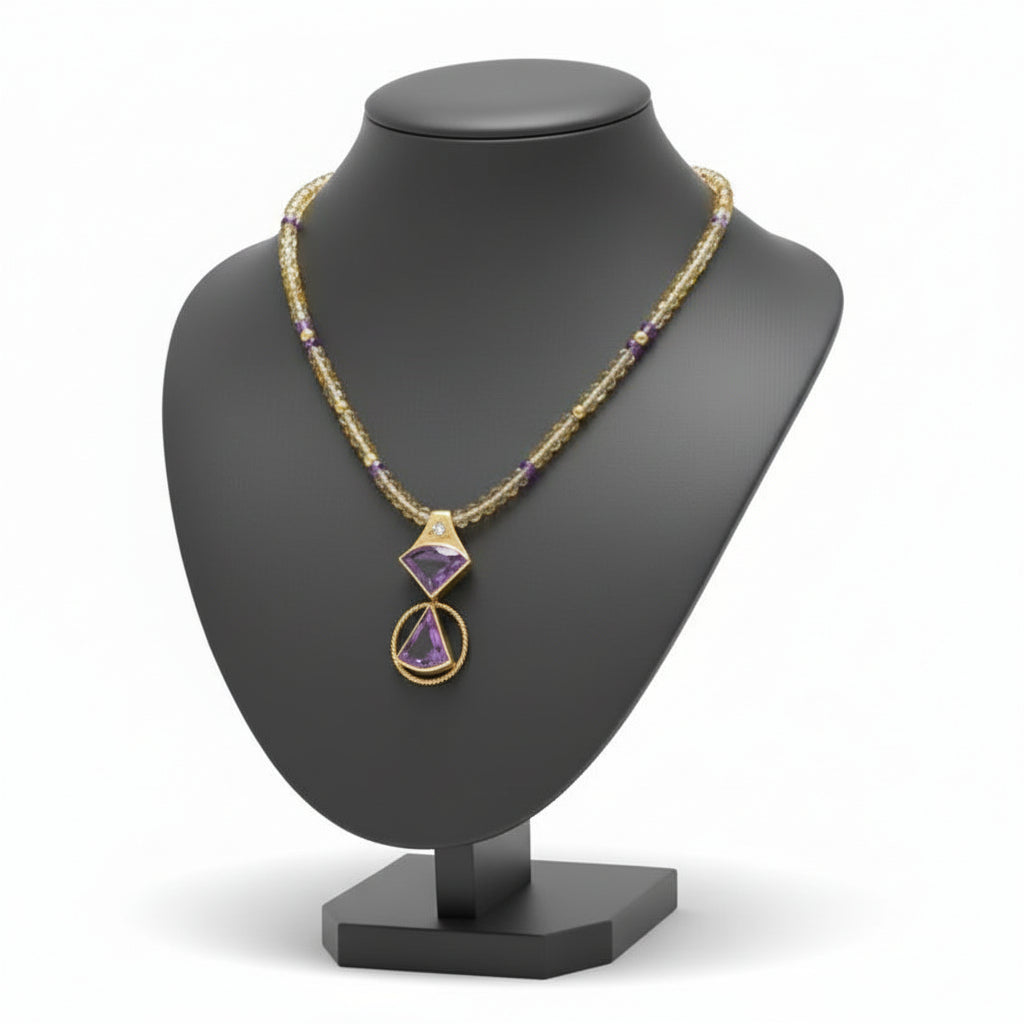 Necklace in 18k gold