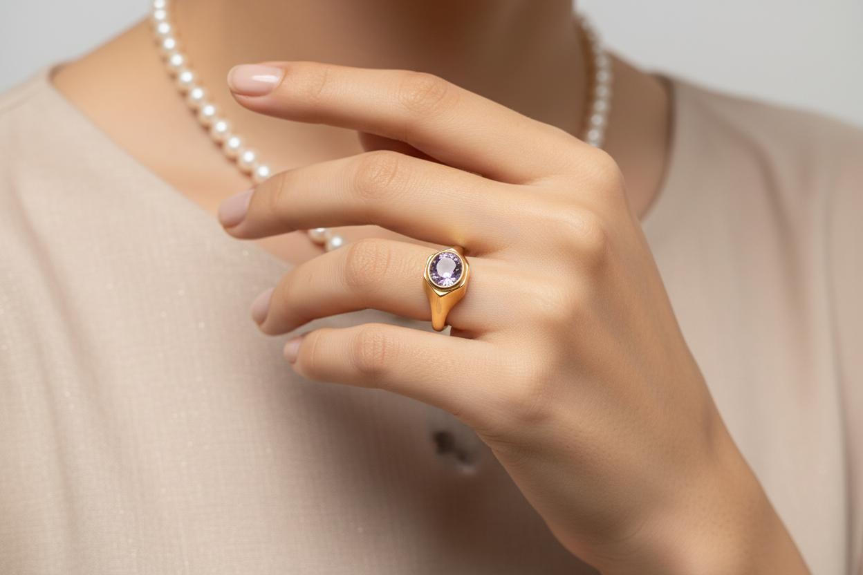 Ring in 18k gold (B-136)