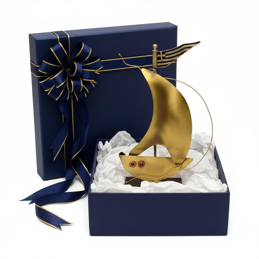 Sailboat - Decorative Sailboat, Home Decoration, Welcome Gift, Wall Hanger (XM-09)