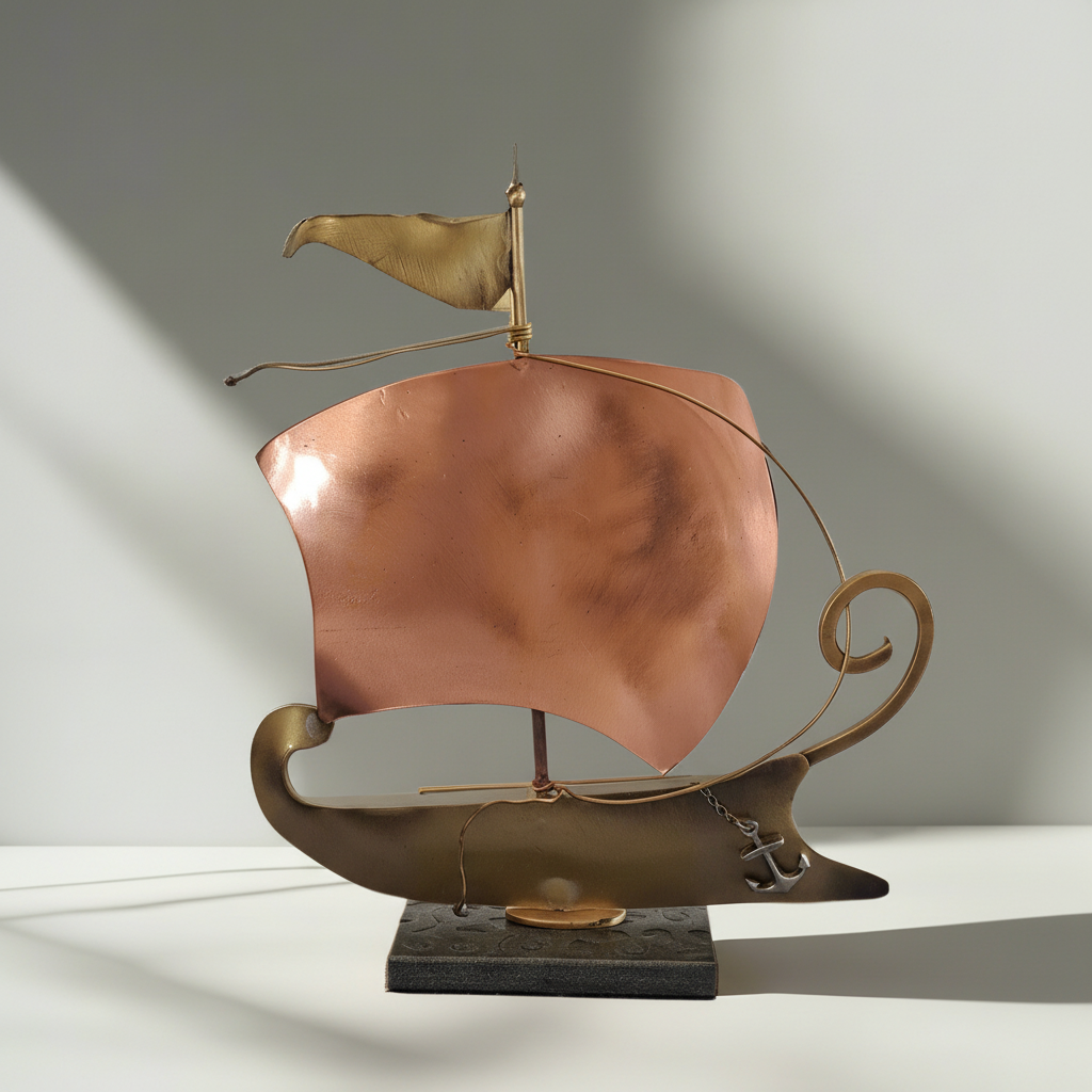 Sailboat - Decorative Sailboat, Home Decoration, Welcome Gift, Wall Hanger (XM-14)