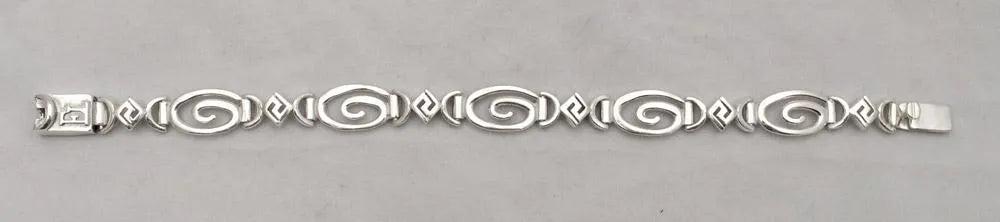 Spiral Bracelet in Sterling Silver (B-49)