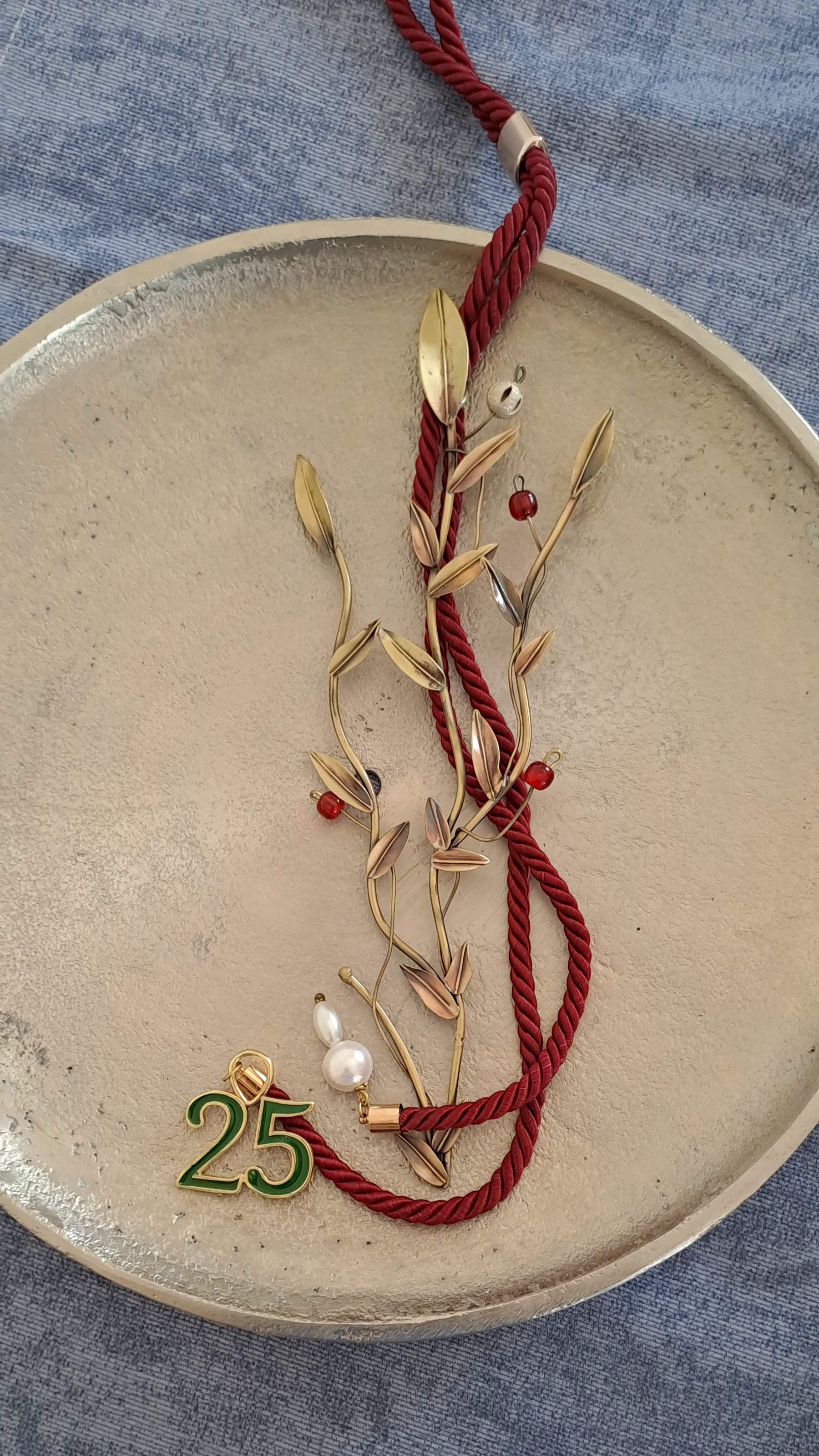 Wreath - Decorative Wreath, Christmas Decorations, Housewarming Gift (XM-15) - ELEFTHERIOU EL