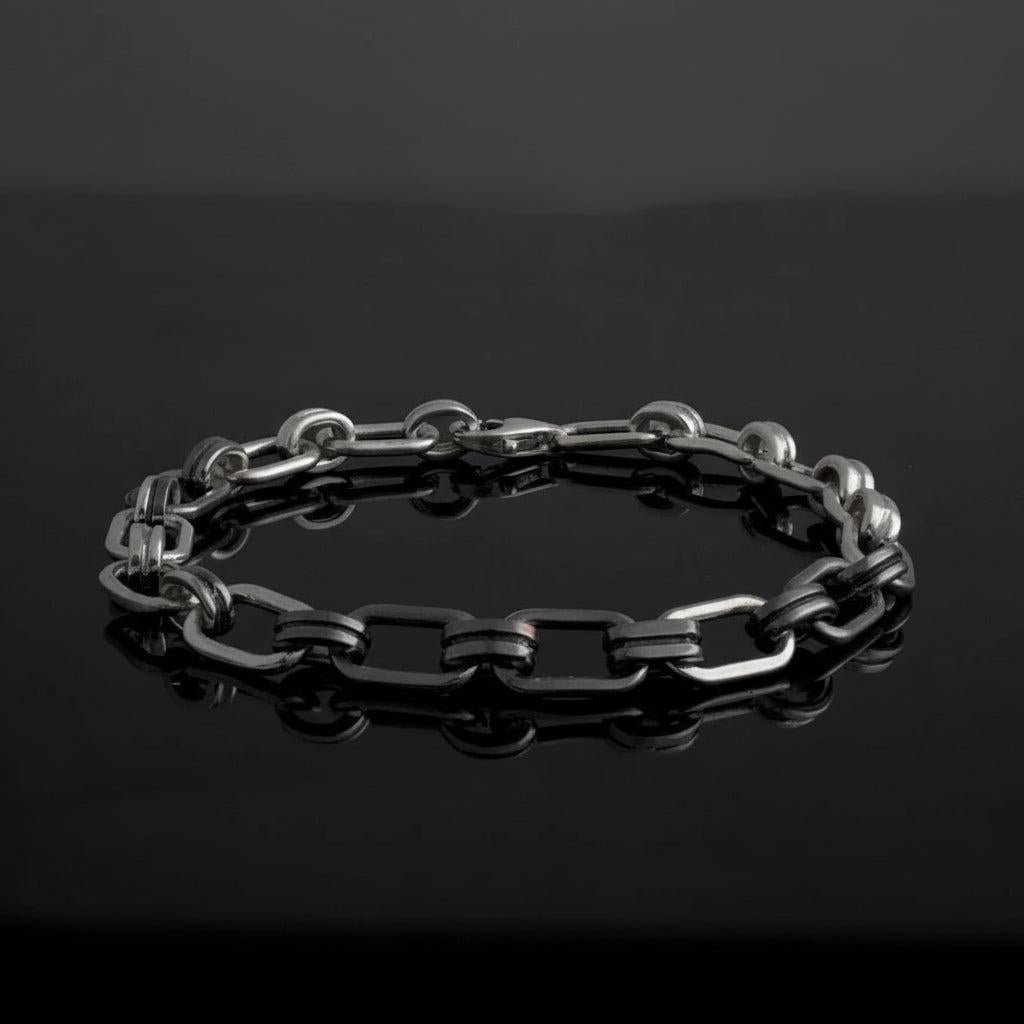 Bracelet in Sterling Silver, Handmade Bracelet (B-131)