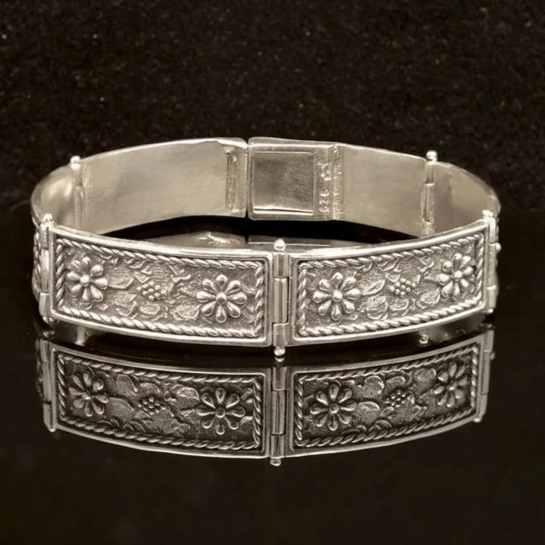 Byzantine Bracelet in Sterling Silver (B-16)