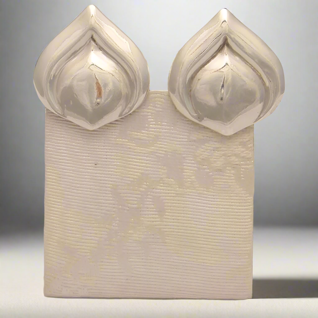 Greek Teardrop earrings in Sterling Silver (GT-04) - ELEFTHERIOU EL