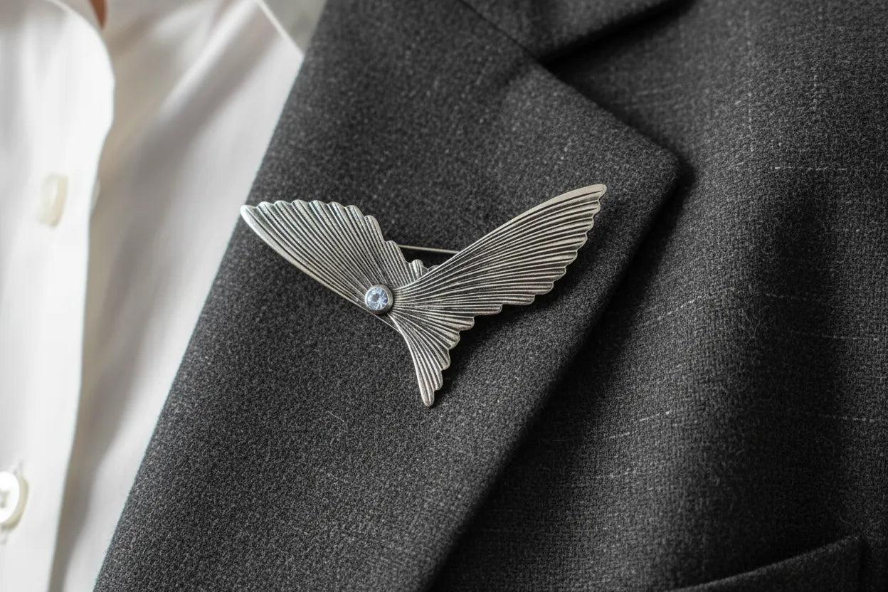 Greek Traditional Brooch in Sterling silver (K-14)