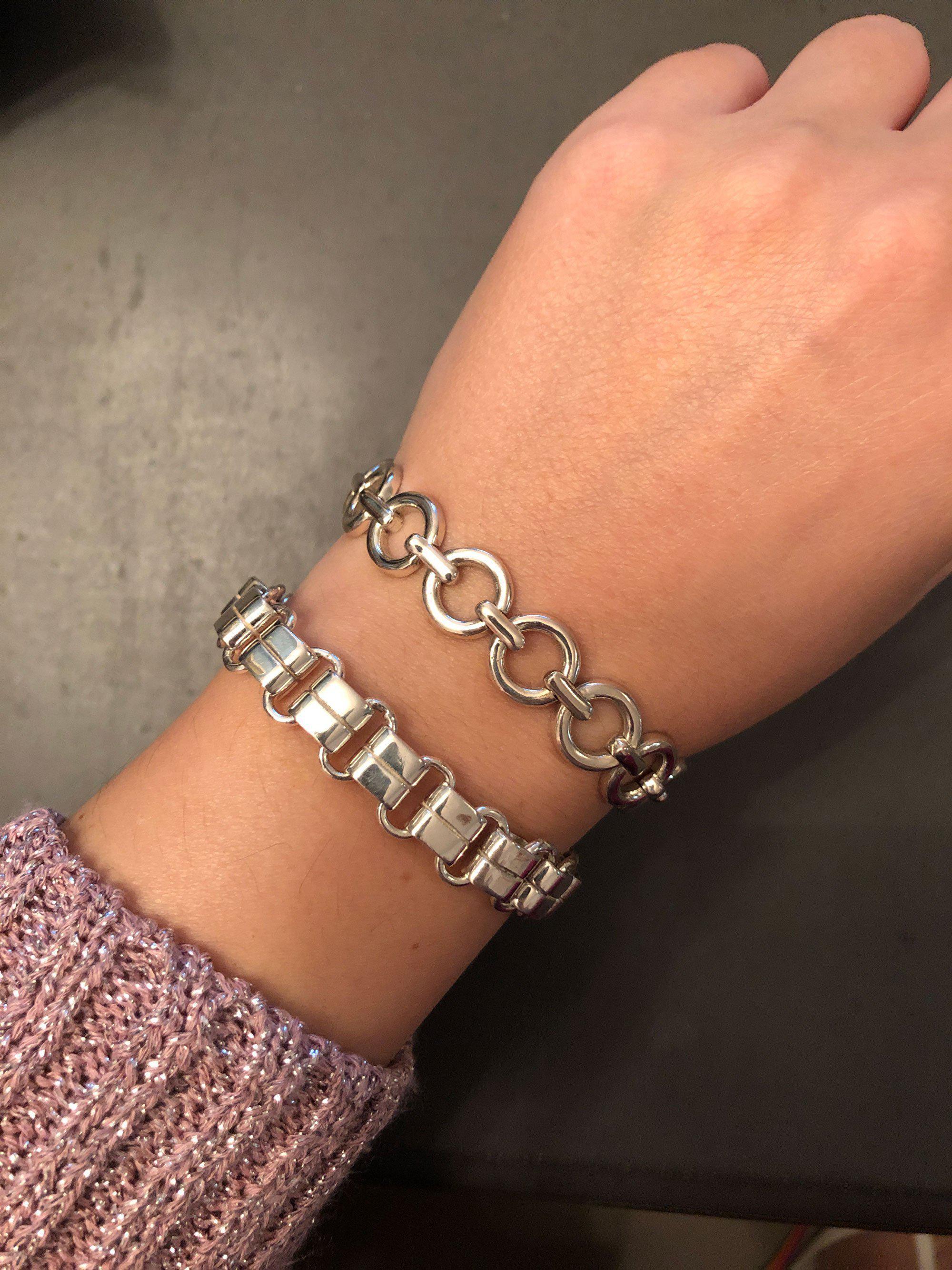 Bracelet in Sterling Silver, Handmade Bracelet (B-150)