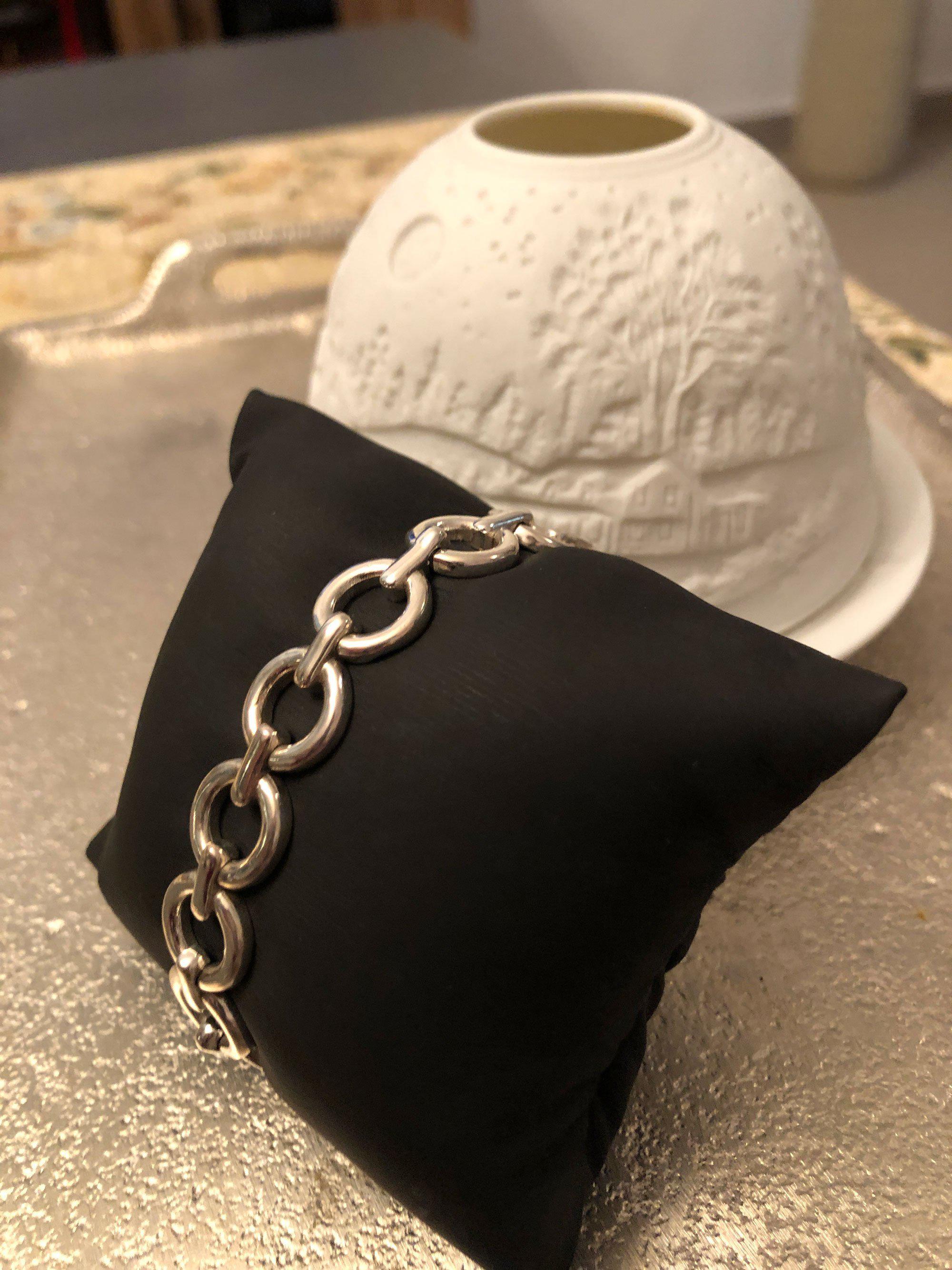 Bracelet in Sterling Silver, Handmade Bracelet (B-150)