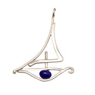 Bronze Candleholder with Greek Traditional Sterling Silver Charm (KU-01)