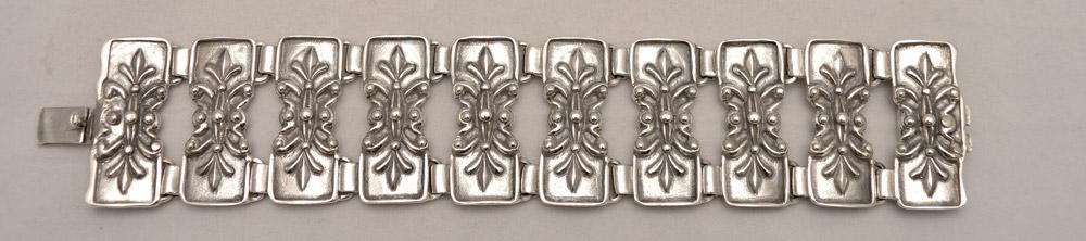 Byzantine Bracelet in Sterling Silver (B-09) - ELEFTHERIOU EL