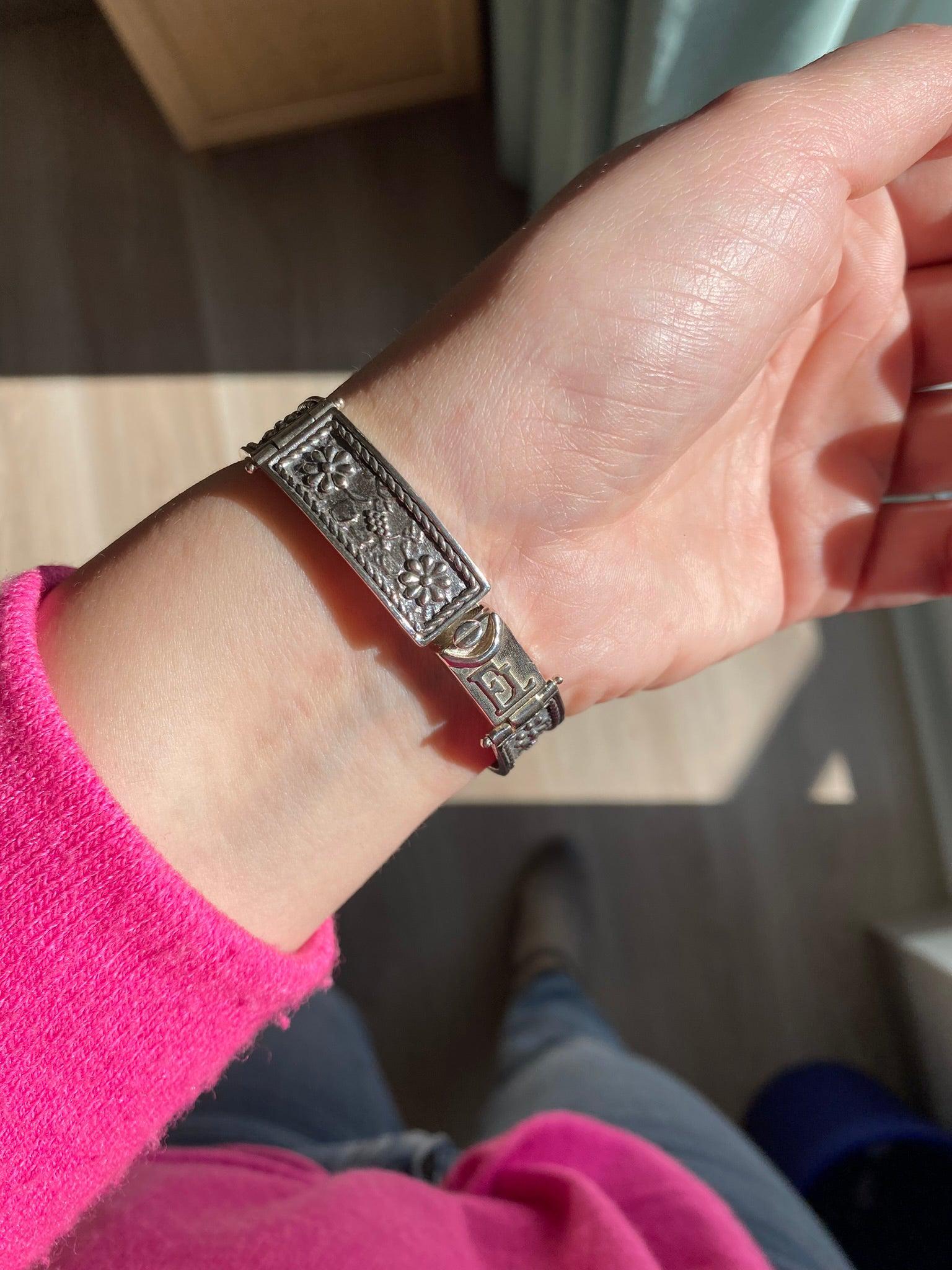 Byzantine Bracelet in Sterling Silver (B-16)