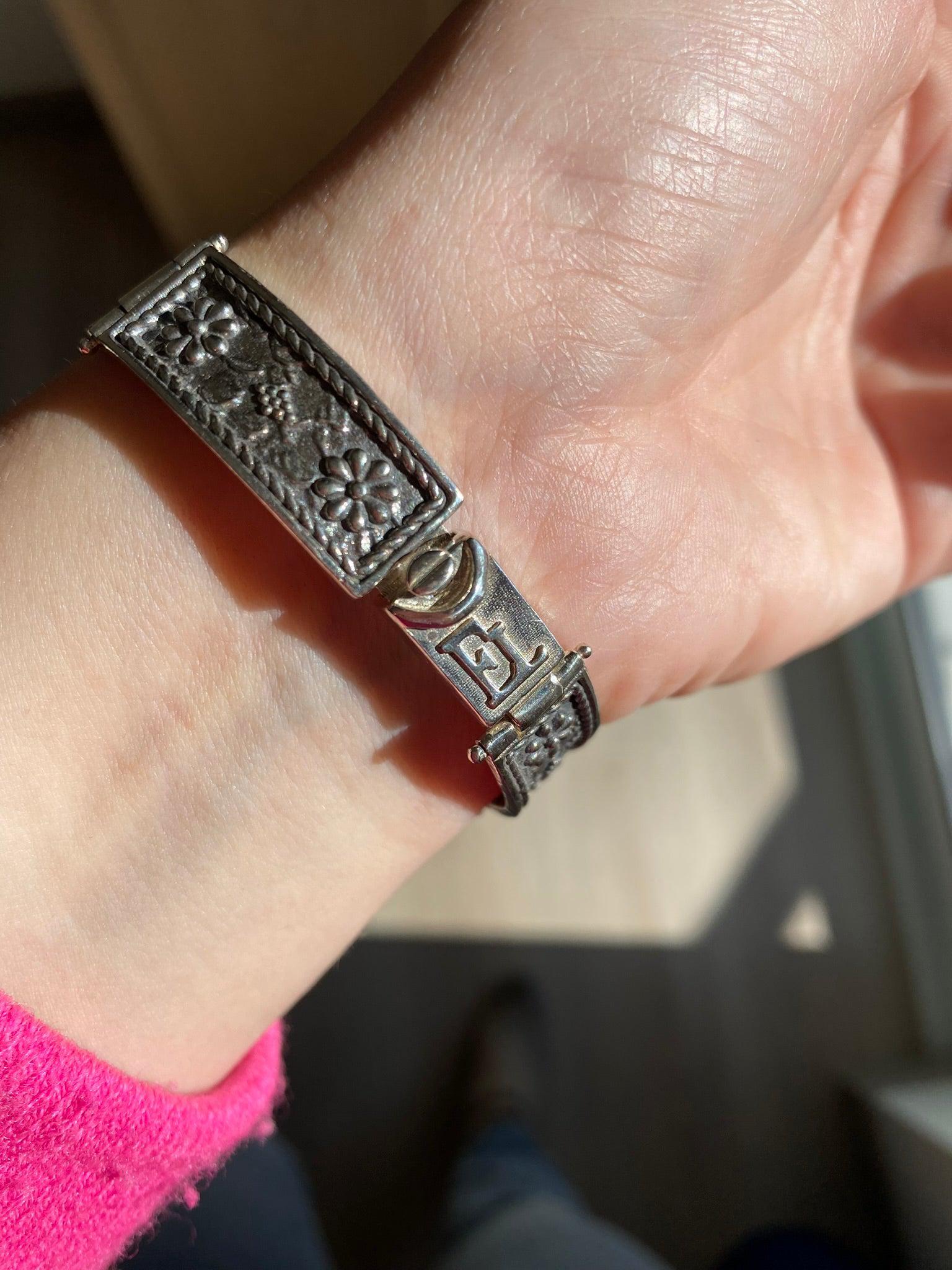 Byzantine Bracelet in Sterling Silver (B-16)