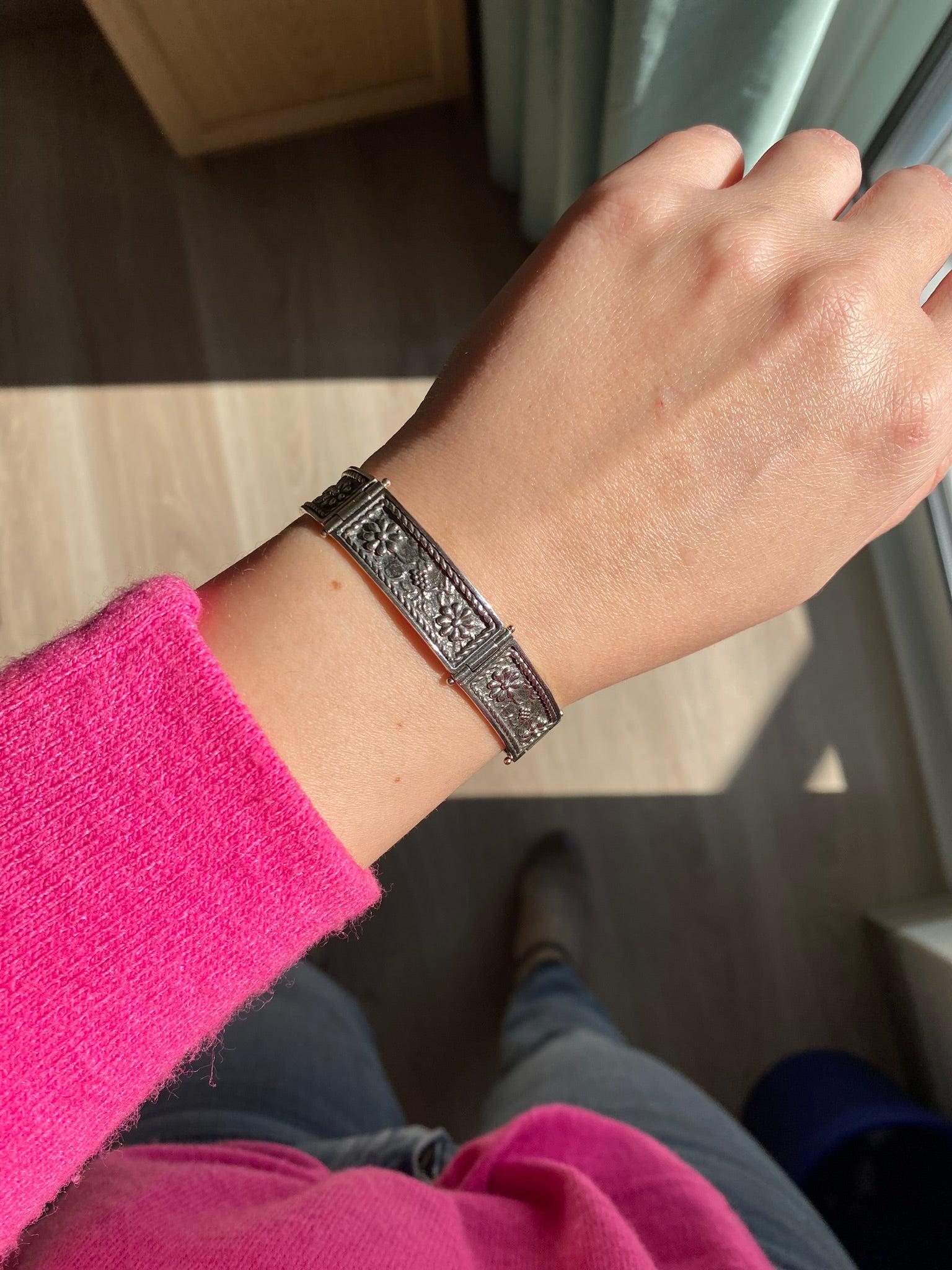 Byzantine Bracelet in Sterling Silver (B-16)