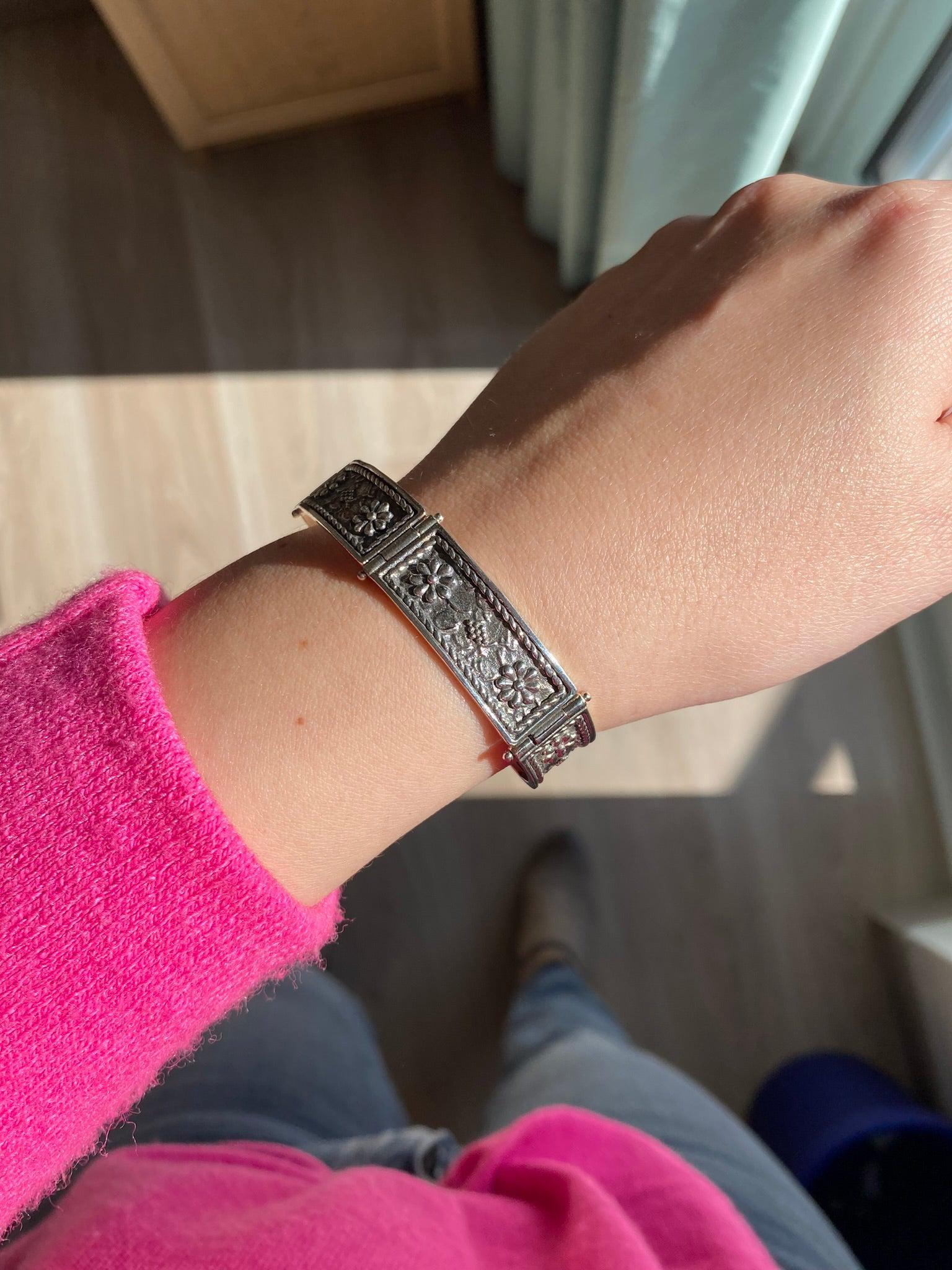 Byzantine Bracelet in Sterling Silver (B-16)