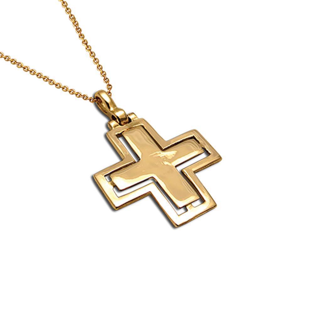 Christening Cross 14k Gold (STX-17)