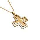 Christening Cross 14k Gold (STX-17)