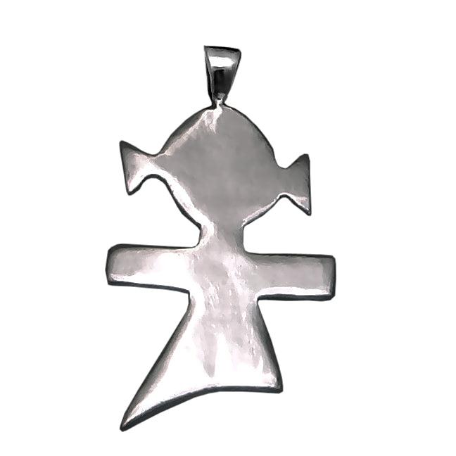 Evil Eye Charm on a tassel, House decoration, holiday decor, welcome gift, silver charm, Baby girl Charm