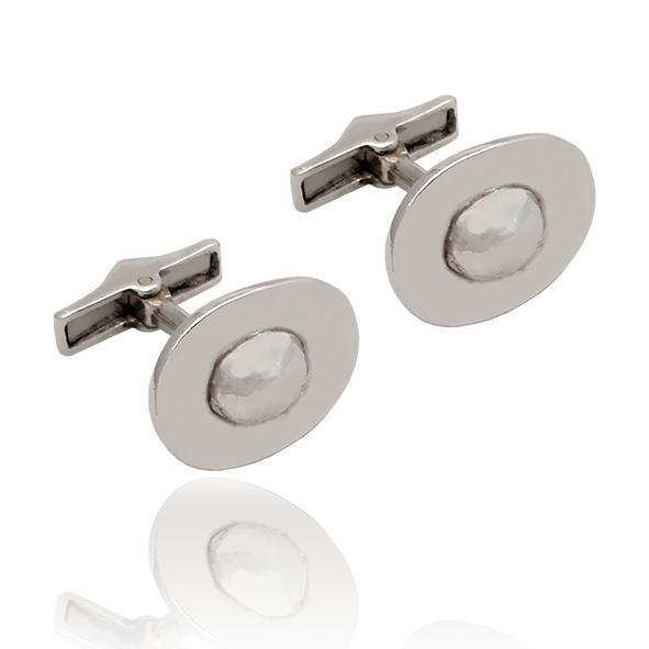 Handcrafted Sterling Silver Cufflink (M-02)