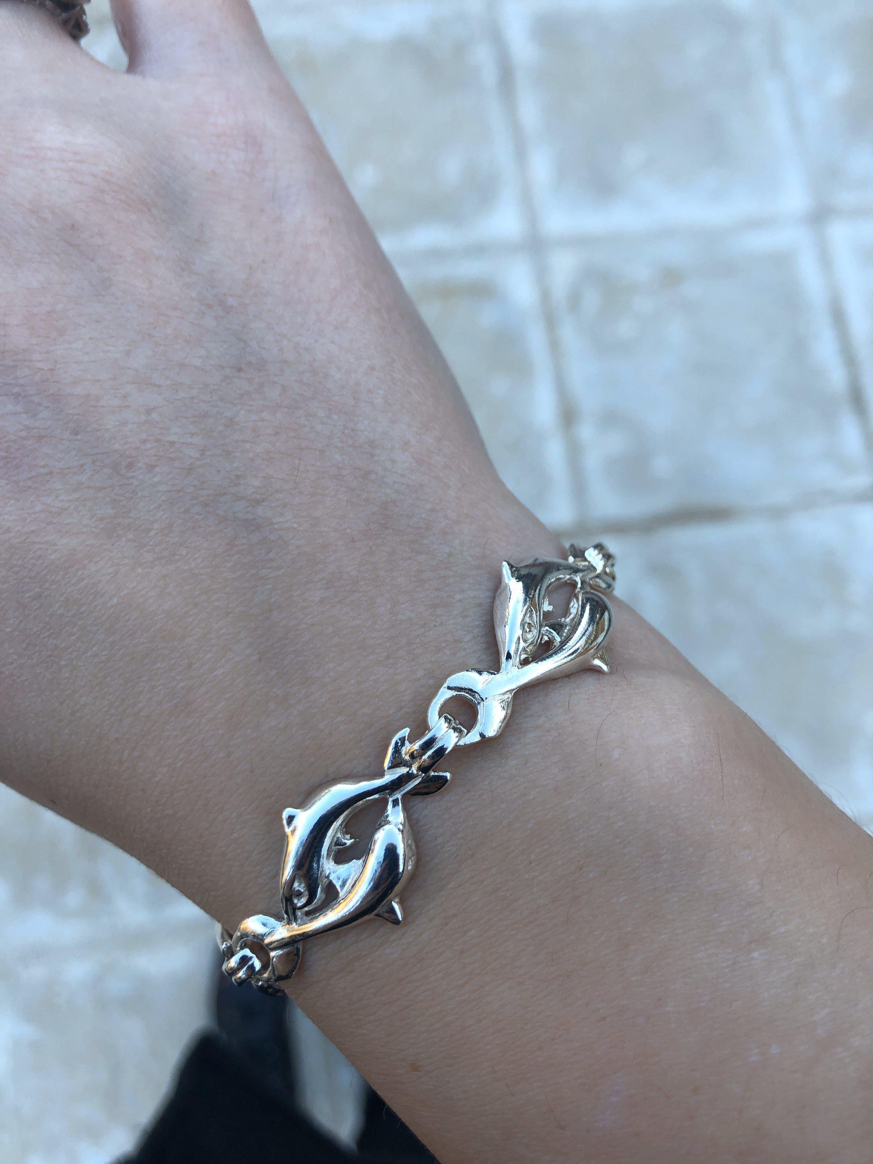 Minoan Dolphins Racing Bracelet, Minoan Bracelet (B-82)