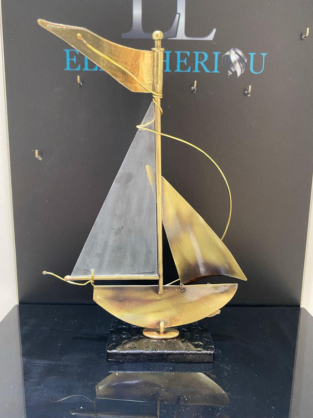 Sailboat - Decorative Sailboat, Home Decoration, Welcome Gift, Wall Hanger (XM-01)