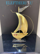 Sailboat - Decorative Sailboat, Home Decoration, Welcome Gift, Wall Hanger (XM-09)