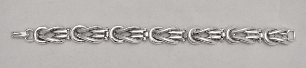 Sterling Silver Knot Bracelet, Love Bracelet, Love Knot Bracelet, Bridal Bracelet, Promise Bracelet