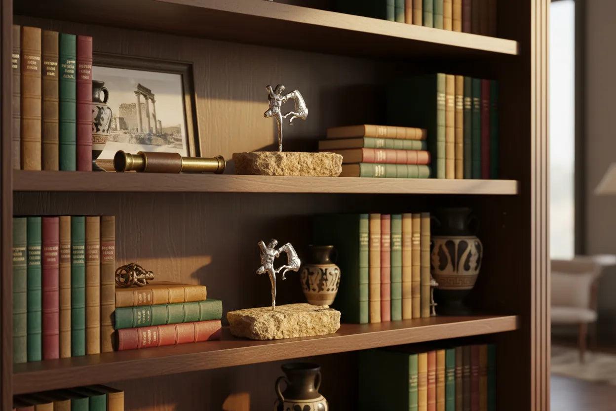 Ancient Greek Sterling Silver Figurine (A-41-1)