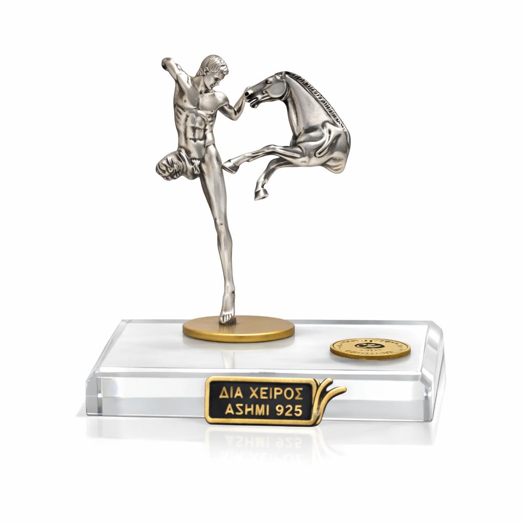 Ancient Greek Sterling Silver Figurine (A-41-1)