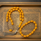 Authentic Amber Komboloi (Amber Rosary) (ROS-39)
