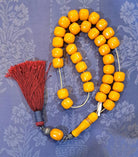 Authentic Old Amber Komboloi, Collectible Rosary Beads (ROS-45)